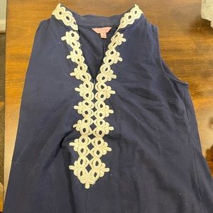 Lilly Pulitzer Navy shift dress